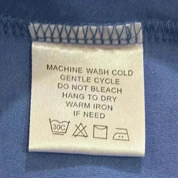 Men’s Hickey golf blue polo shirt, size small, NWOT - Picture 3 of 4